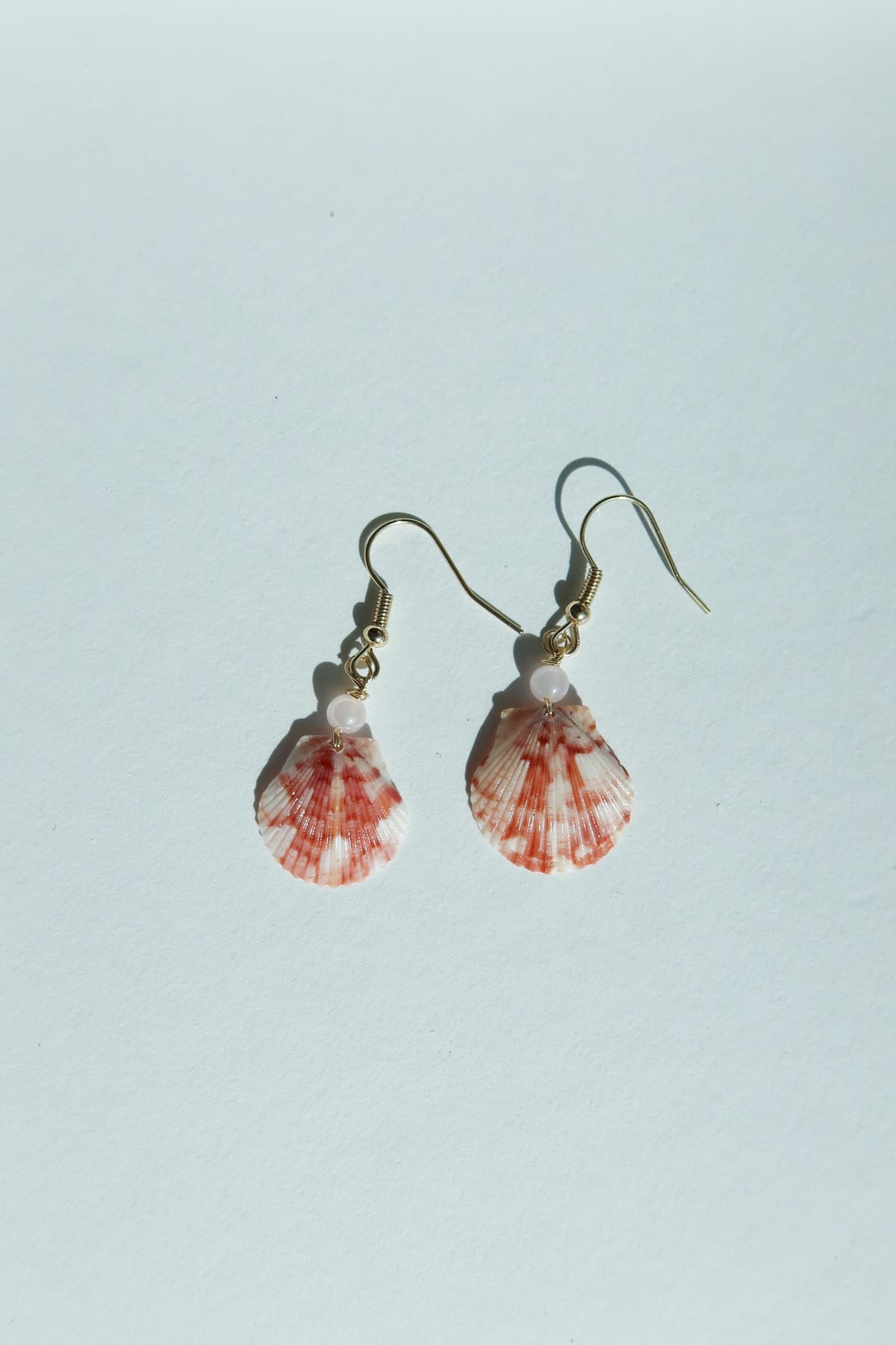 Naples Pink Shell Earrings