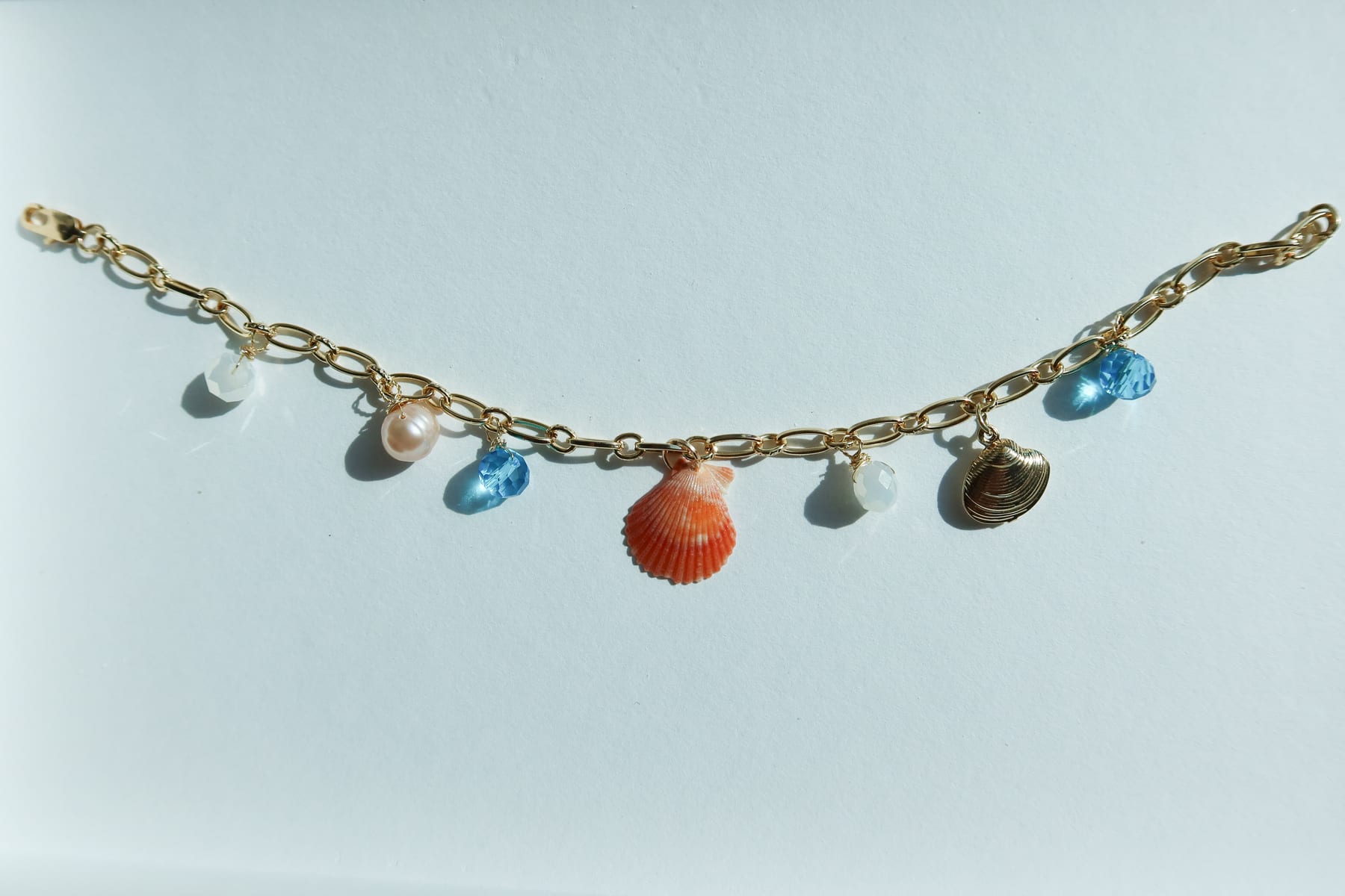 Coral Reef Charm Bracelet
