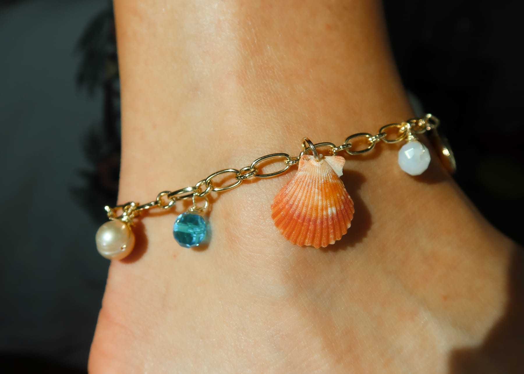 Coral Reef Charm Bracelet