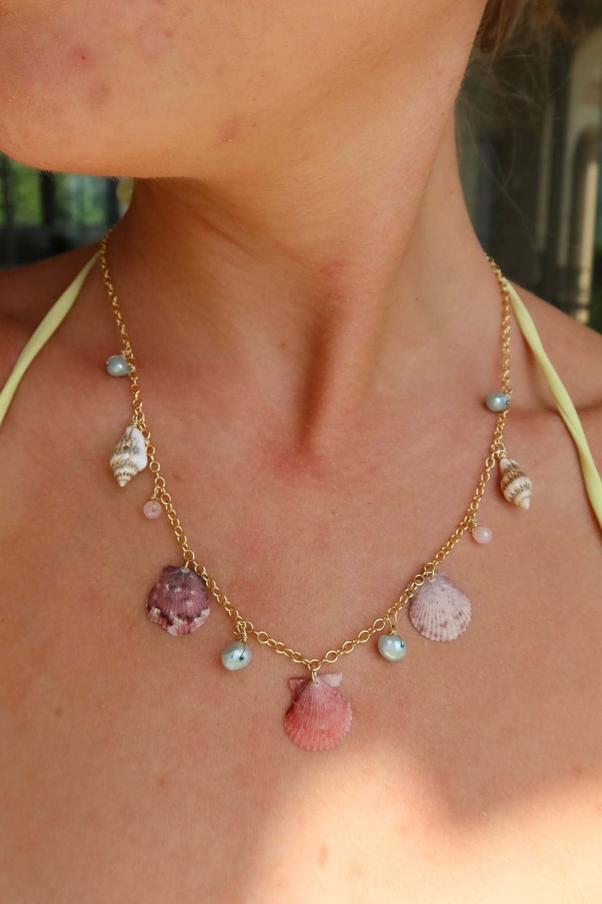 Coral Reef Charm Necklace