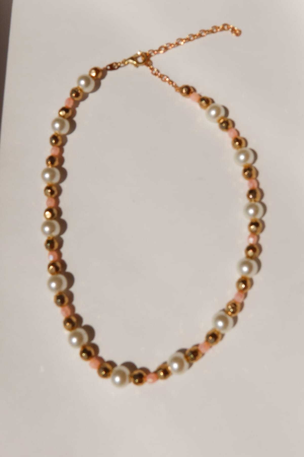 Light Pink Stackable Choker