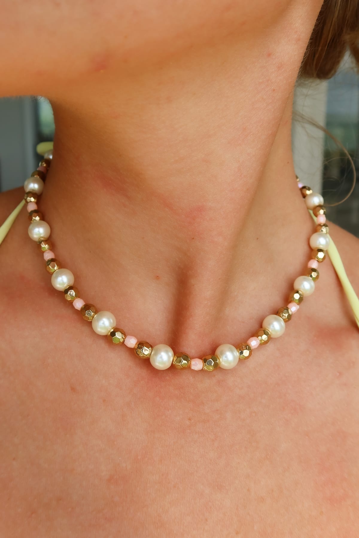 Light Pink Stackable Choker